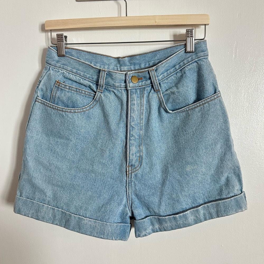 Classic vintage Blue Denim Women's Shorts